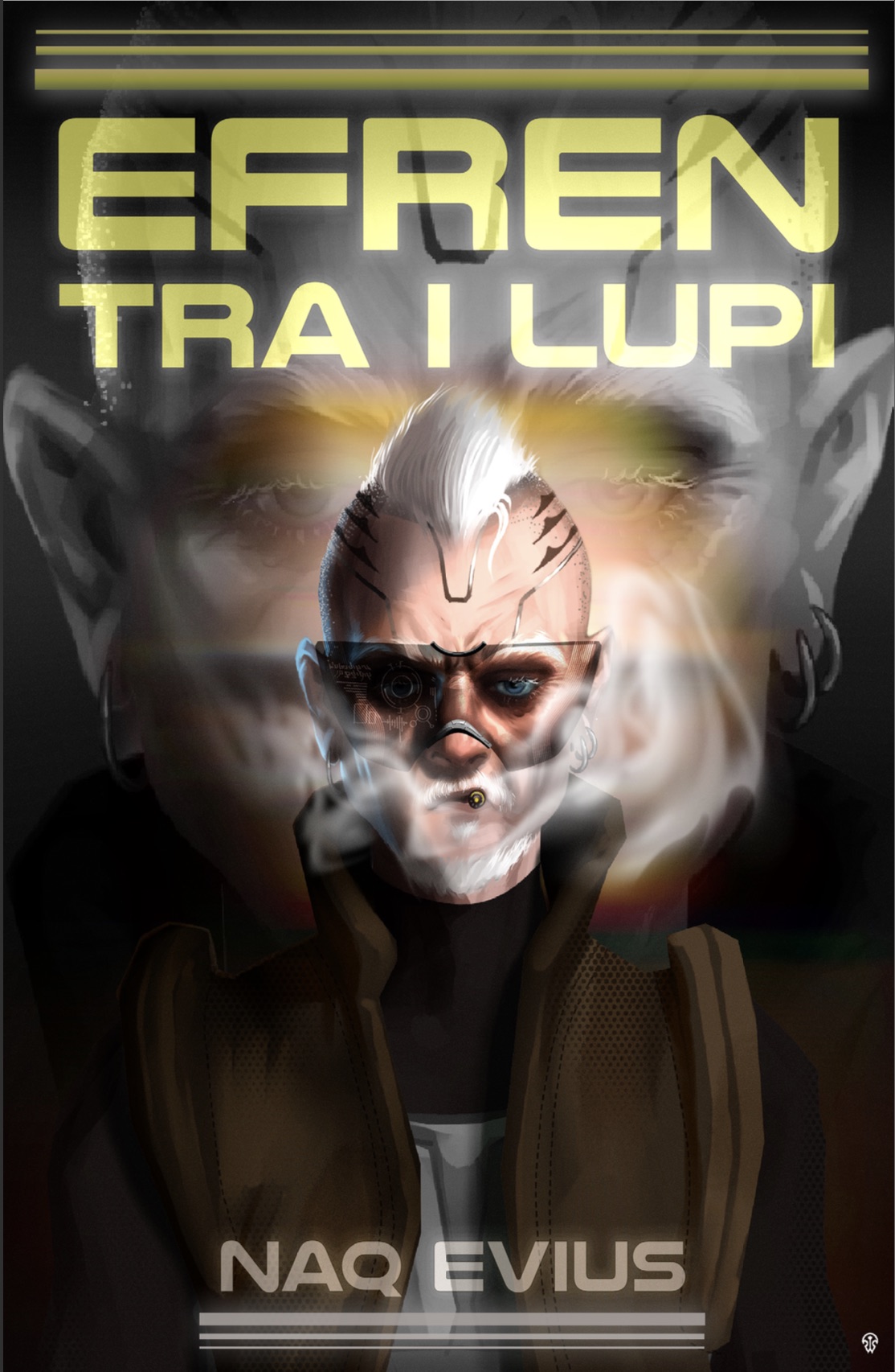 Copertina dell'e-book «Efren tra i lupi» di Naq Evius